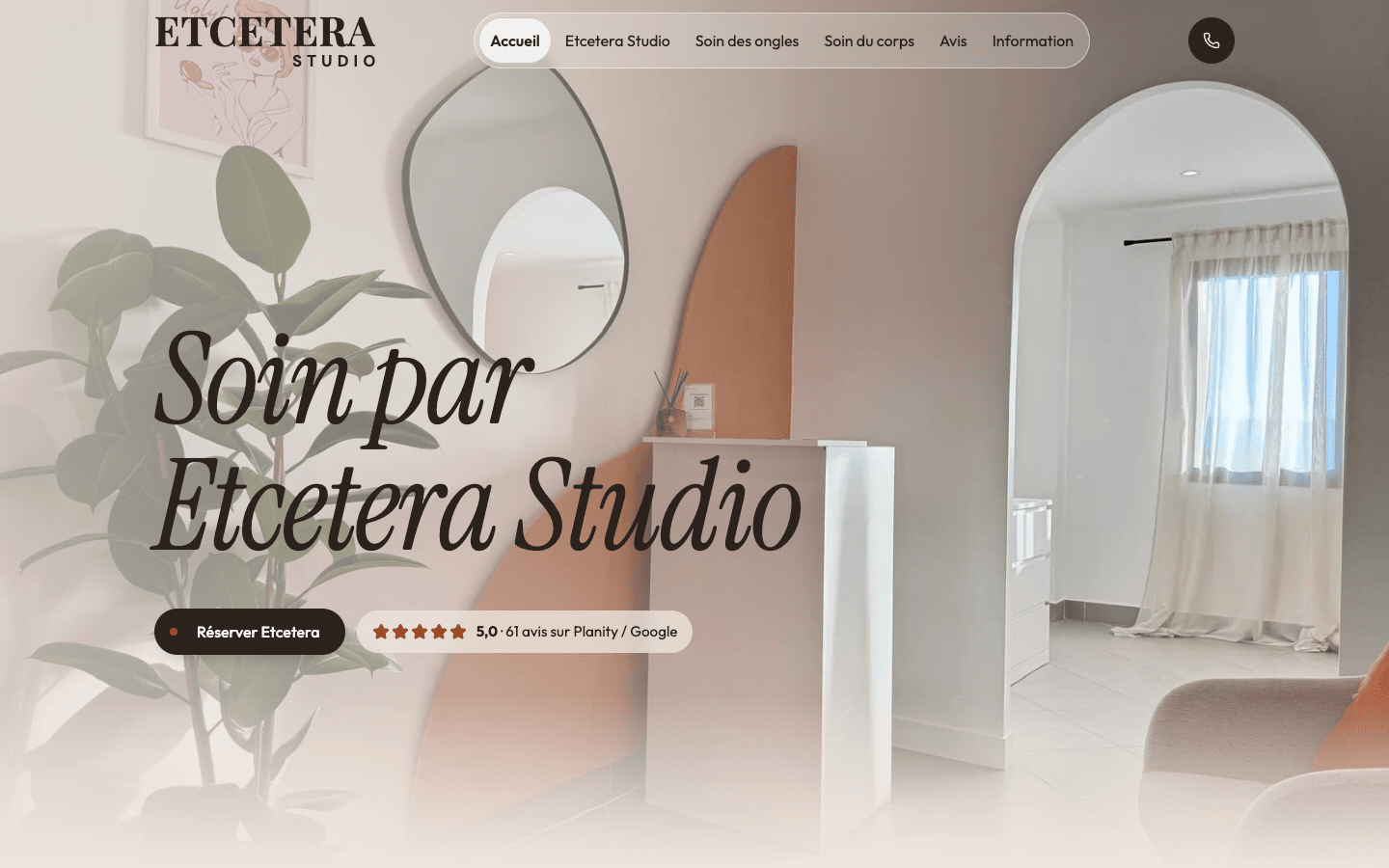 Etcetera Studio, capture 1 sur 5