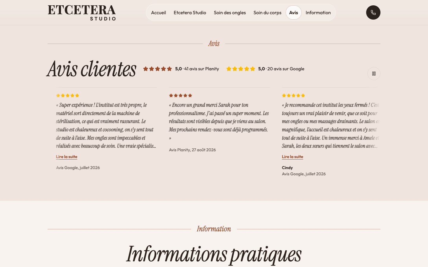 Etcetera Studio, capture 5 sur 5
