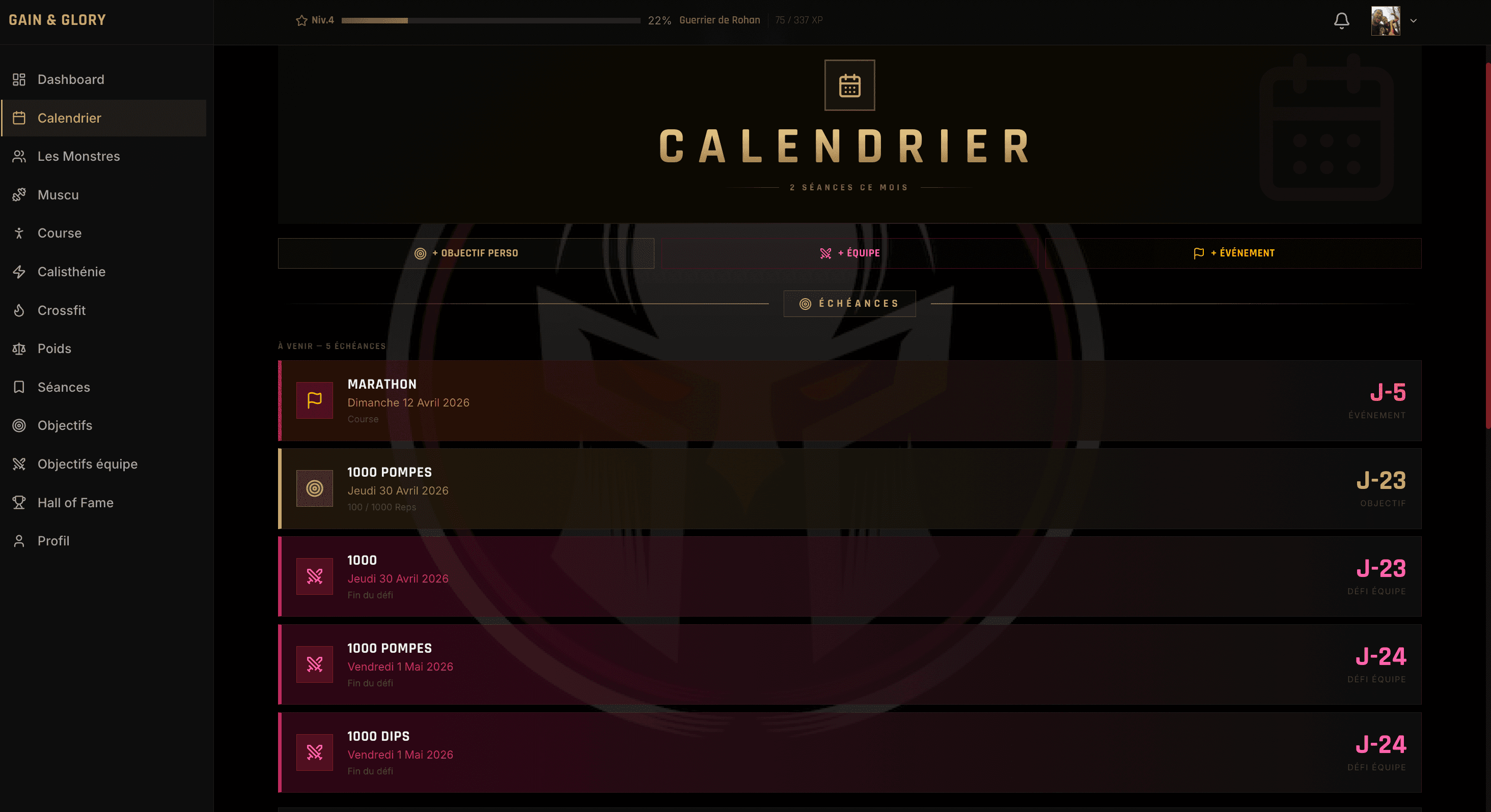 GainAndGlory - capture 2